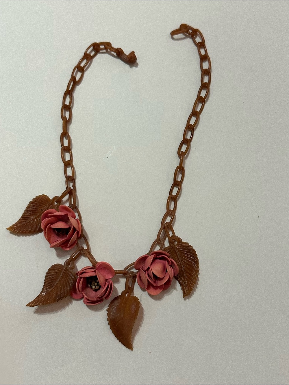 Vintage Plastic Necklace